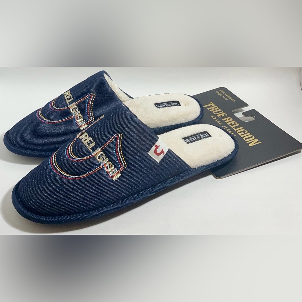 🆕 True Religion Denim Slippers